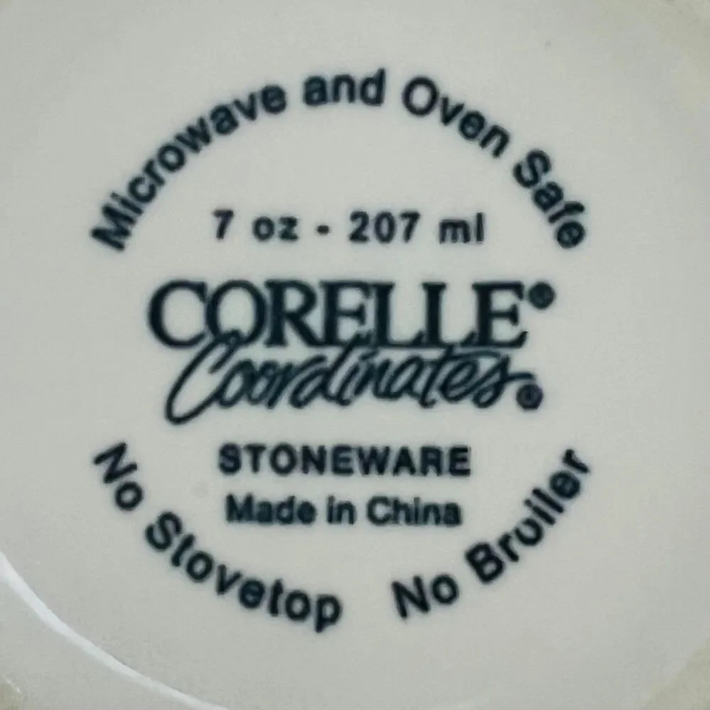 CORELLE Coordinates Callaway Ivy 7 oz. Stoneware Ramekin, Set of 2